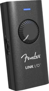Fender Link I/O compact audio interface for guitar and bass recording